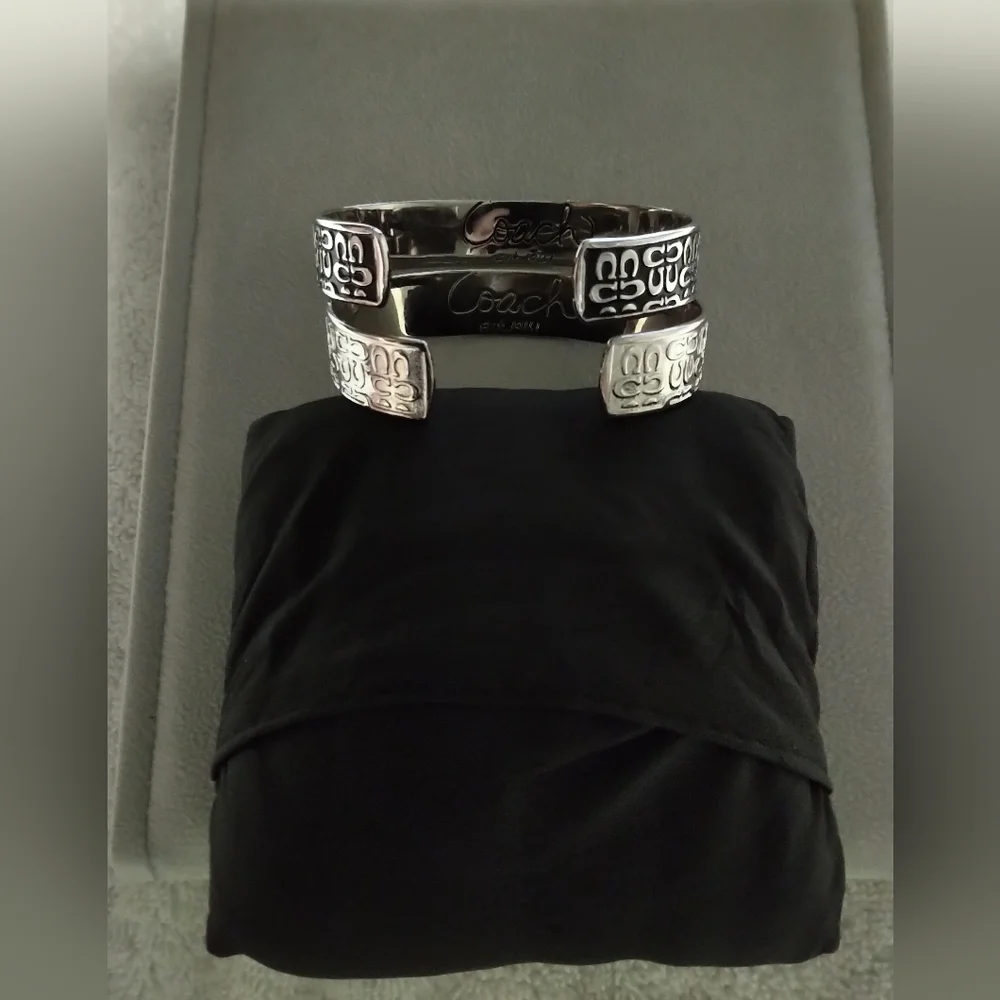 BRAND NEW 2 Authentic Coach Bangle Bracelets